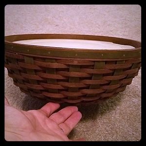 2008 Longaberger Harvest Bowl Basket Set